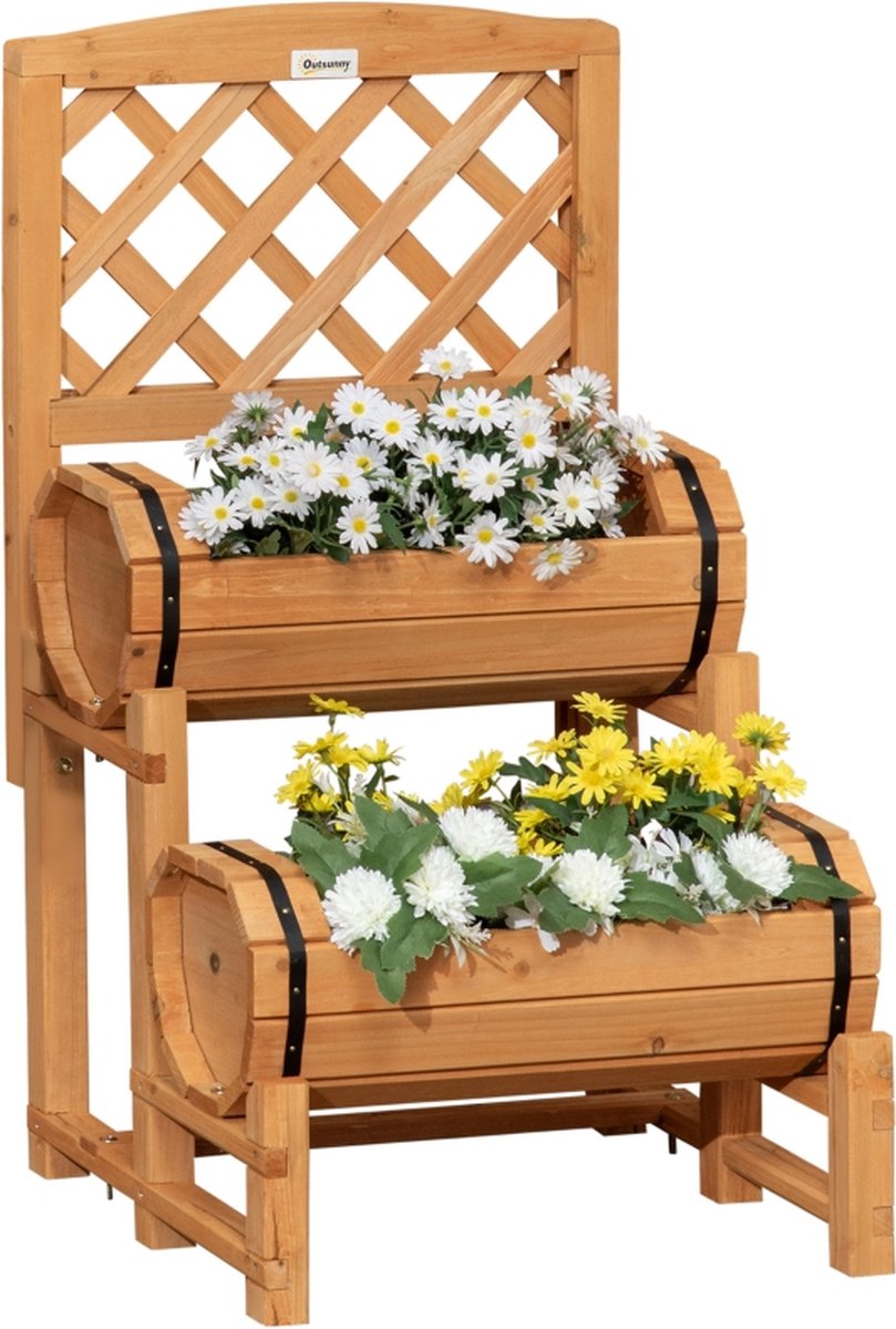 Plantenbakken voor buiten verhoogd - Plantenbak - Plantenpot - Bloemenbak - Bloempot - Bloemen - Planten - Decoratie tuin