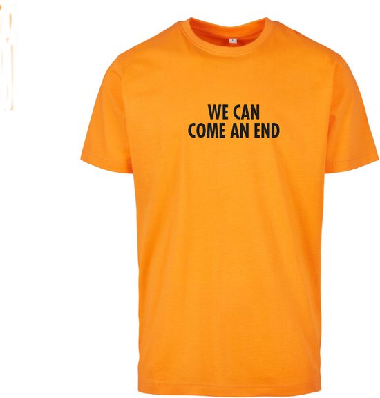 EK Kleding t-shirt oranje 3XL - We can come an end - soBAD. | Oranje shirt dames | Oranje shirt heren | Oranje | EK 2024 | Voetbal | Nederland