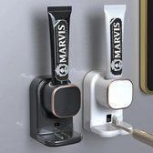 NewWave® - Slimme Tandpasta Dispenser - Automatische Detectie - Elektrisch - Muur Gemonteerd - Tandpasta Uitknijper Automatisch