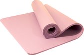 RAMBUX® - Tapis de yoga - Tapis de sport - Tapis de Yoga Extra épais - 1,5 cm - Tapis de Fitness - 185 x 61 x 1,5 cm - Rose