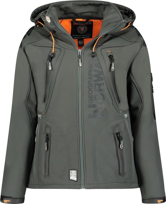 Geographical Norway Softshell Femme Reine - Veste avec capuche détachable