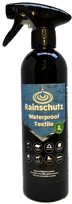 Rainschutz Textile & Shoe Protector - Waterdicht textiel, schoenen, kleding etc. - Veilig en biologisch afbreekbaar waterafstotend en vuilafstotend voor sportkleding en sportschoenen