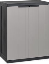 Toomax Bios Midi armoire de rangement basse - gris clair/anthracite