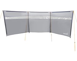 Skandika windscherm Bora 6 m - Camping privacy-scherm met stangen, stabiel, stormvast, zonder boren, zijdelingse zonwering, mobiele windvanger hek | voor tuin, strand, balkon, terras