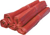 Afvalzakken rood 70 liter - 58x100cm T23 HDPE - Doos 500 stuks