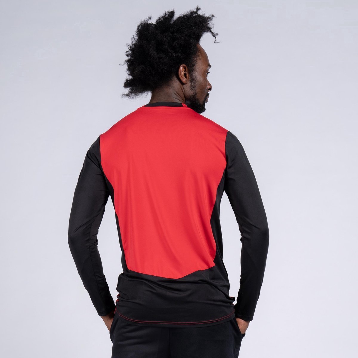 Gray-Nicolls Cricket SHIRT PRO T20 L/S RD/BK 11-12 11 - 12 Yrs - Rood / Zwart