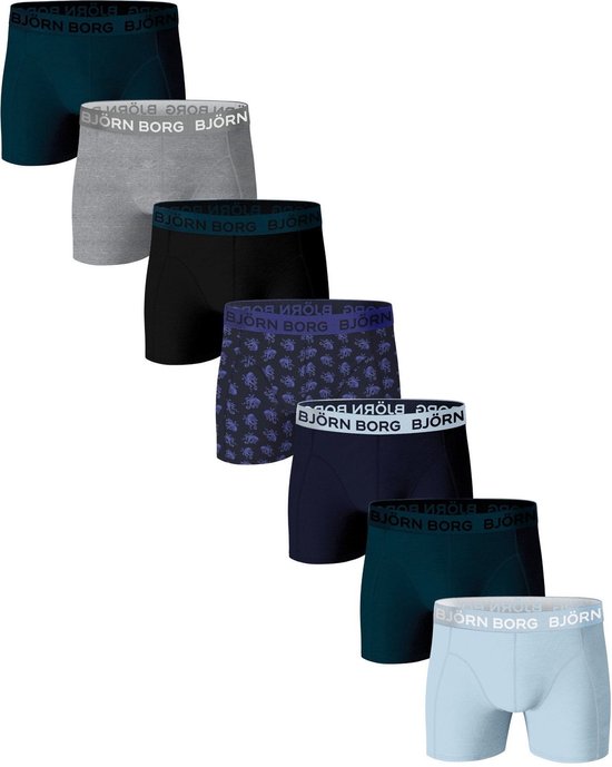 Bjorn Borg - Boxers 7-Pack Multicolour - Heren - Maat XL - Body-fit