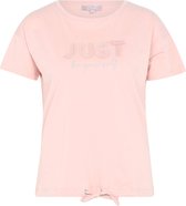 Cassis Katoenen T-shirt "Just Be Yourself"
