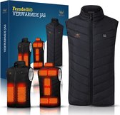 Ferodelli Verwarmde Bodywarmer - Elektrische Bodywarmer - Heated Vest - Jas - Kleding - Oplaadbaar - Unisex - Maat XXL