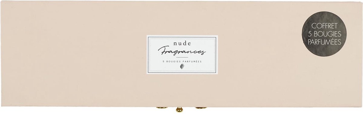 WDMT Luxe Geurkaarsen Cadeauset – 5-Delige Kaarsenbox in Geschenkverpakking – Decoratieve Kaarsen met Geur – Perfect Cadeau voor Vrouwen – Cadeaupakket - Beige — cadeau in Wonen & Interieur - foto 8