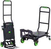 Profeco 2-in-1 steekwagen & plateauwagen 150kg - Transportkar inklapbaar