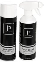 iProteqt Open Leder Vintage Lotion 500ml + Beschermer Spray 500ml