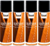 Royal Brushed Leather Protector Spray - 4 x 250ml