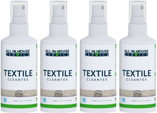 All-In House Textile Cleantex - 4 x 100ml