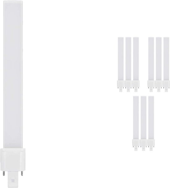 Voordeelpak 10x Ledvance Dulux PL-S / Dulux-S S/E LED LED 6W - 830 Warm Wit | Vervangt 18W
