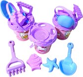 Zand speelgoed set met kinderfiguur lot van 3 stuks #1 - Verjaardagscadeau