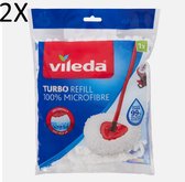 2X Pièces Vileda - EasyWring&Clean - Remplacement - Classic - Microfibre