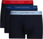 Tommy Hilfiger 3-Pack Heren Boxershorts - Cotton - L - Blauw