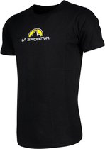 La Sportiva Footstep Korte Mouwen T-shirt Zwart M Man