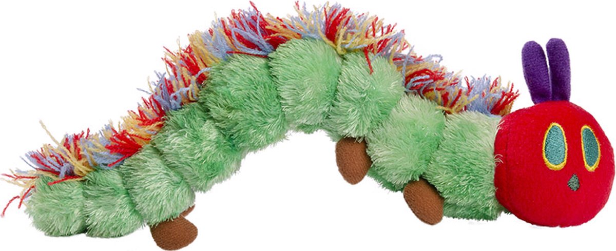 Rupsje Nooitgenoeg knuffel 26cm - pluche - baby peuter speelgoed - Bambolino Toys