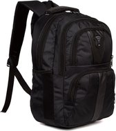 Rugzak - 27 Liter - 15.6 inch - Laptop Rugzak - Dagelijks Gebruik, School, Reis - Heren & Dames - Rugtas - Backpack - Schooltas - Rugzakje - Zwart