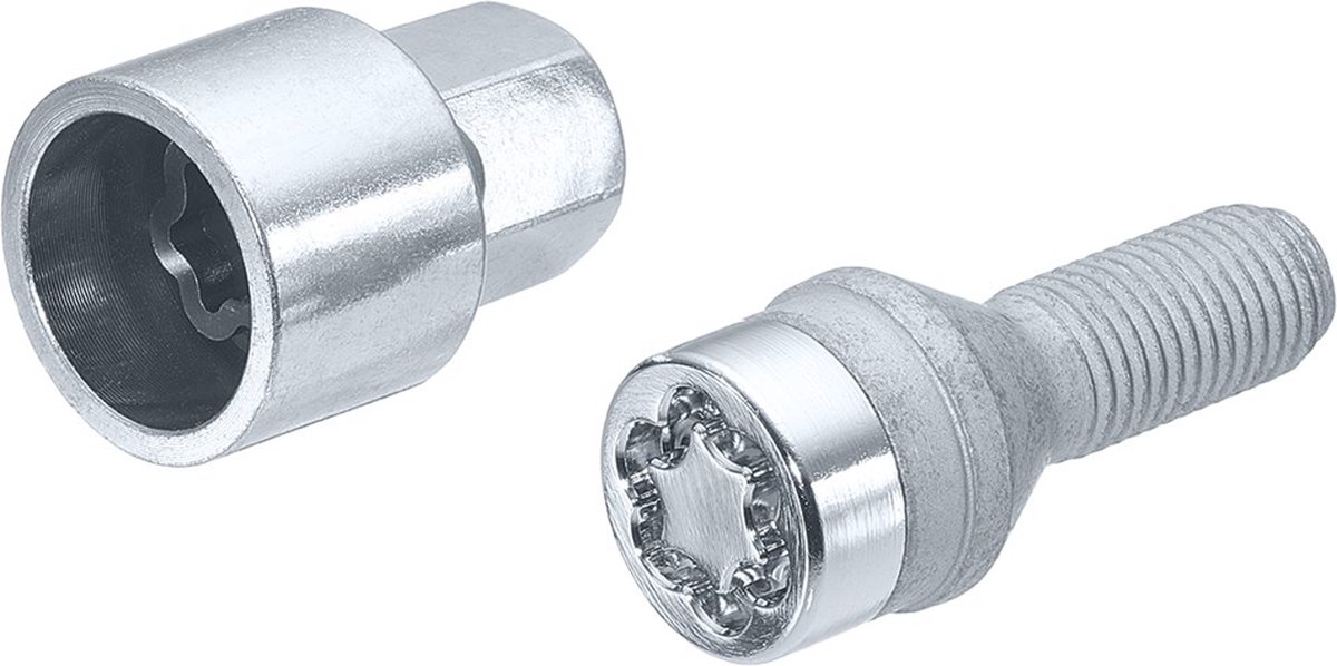 H&R Wielbout bolkonisch R13 M14x1.50 - Lengte 28mm - Zwart (bv. VAG) | HRB1452803 H&R Wielbout bolkonisch R13 M14x1.50 - Lengte 28mm - Zwart (bv. VAG) | HRB1452803