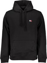 Tommy Hilfiger TJM Regular Badge Hoodie Heren - Zwart - Maat XXL