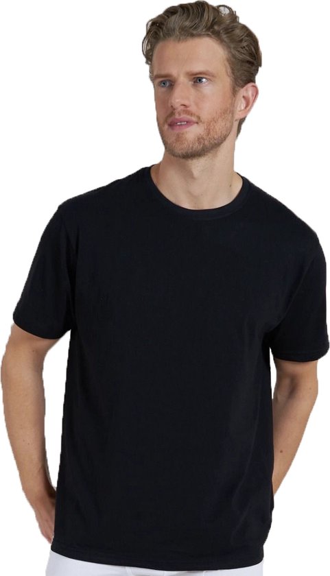 CECEBA Maverick American T-shirt (2-pack) - ronde hals - zwart - Maat 3XL