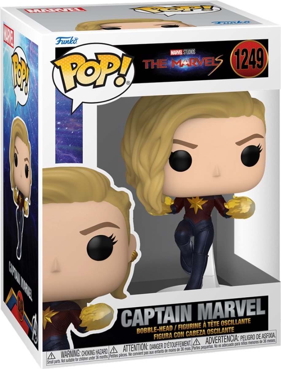 Pop! Captain Marvel with Axe