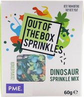 PME Out of the Box Sprinkles Taartdecoratie - Dino - 60g