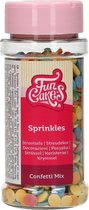 FunCakes Sprinkles Taartdecoratie - Confetti Mix - 6mm - 60g
