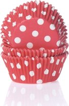 Boîtes à cupcakes House of Marie Dot Red - pk / 50