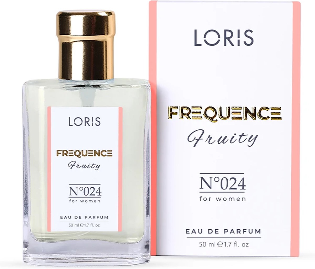 Loris Parfum Frequence Fruity - 024 - Damesparfum - 50ML - Eau de Parfum