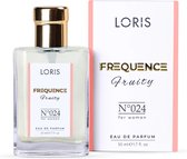 Loris Parfum Frequence Fruity - 024 - Damesparfum - 50ML - Eau de Parfum