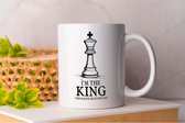 Mok Im The King - Chess - Gift - Cadeu - ChessLife - ChessMaster - ChessTactics - Schaak - Schaakleven - Schaakmeester - Schaaktactieken