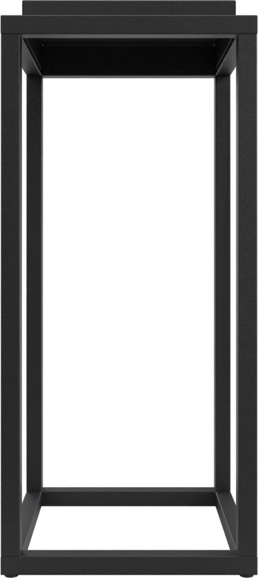 Steellish Light Zuil - Sokkel - Plantenzuil - Zwart - Metaal - 85 cm