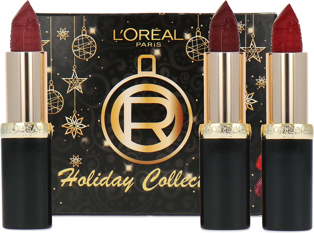L Oréal Paris L'Oréal Color Riche Holiday Collection Lipstick Set 01-02-03