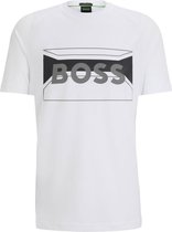 Boss 10259641 T-shirt Met Korte Mouwen Wit L Man