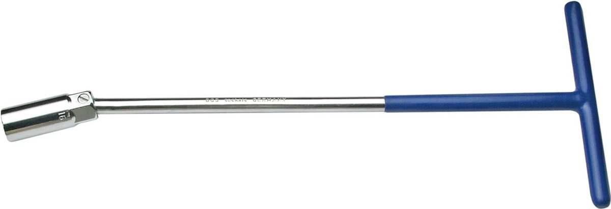 SW-Stahl 03610L bougiedop met T-handgreep en scharnier, 16 mm