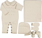 Ensemble de vêtements de luxe en coton Bébé nouveau-né, 5 pièces, bel emballage, également comme coffret cadeau, de haute qualité avec une belle couverture