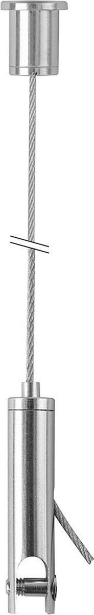 STAS ophangset (5stuks -200cm) met paneelhanger (6mm) en plafondbevestiging