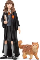 SLH42635 Schleich Harry Potter - Hermione Granger en Crookshanks, figuur voor kinderen 6+