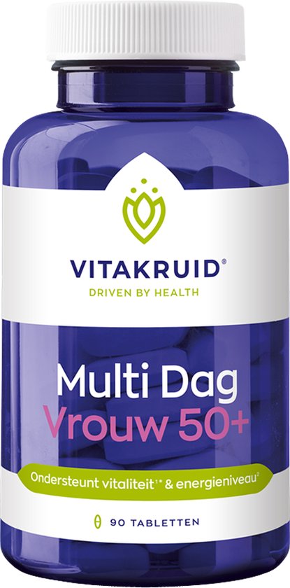 Vitakruid Multi Dag vrouw Voedingssupplement - 90 tabletten