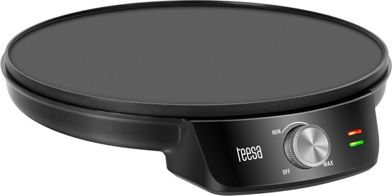 Teesa TSA3235 - Teesa pannenkoekenmaker - 1200W - 30cm Ø - Eenvoudige temperatuurregeling - Anti aanbaklaag - Opbergruimte voor de snoer - Antislipvoetjes - Overhittingsbeveiliging — afbeelding 2