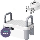 Tabouret de toilette - Pliable - Ajustable - Pot squaty - Tabouret - Adultes - Enfants - Toilette