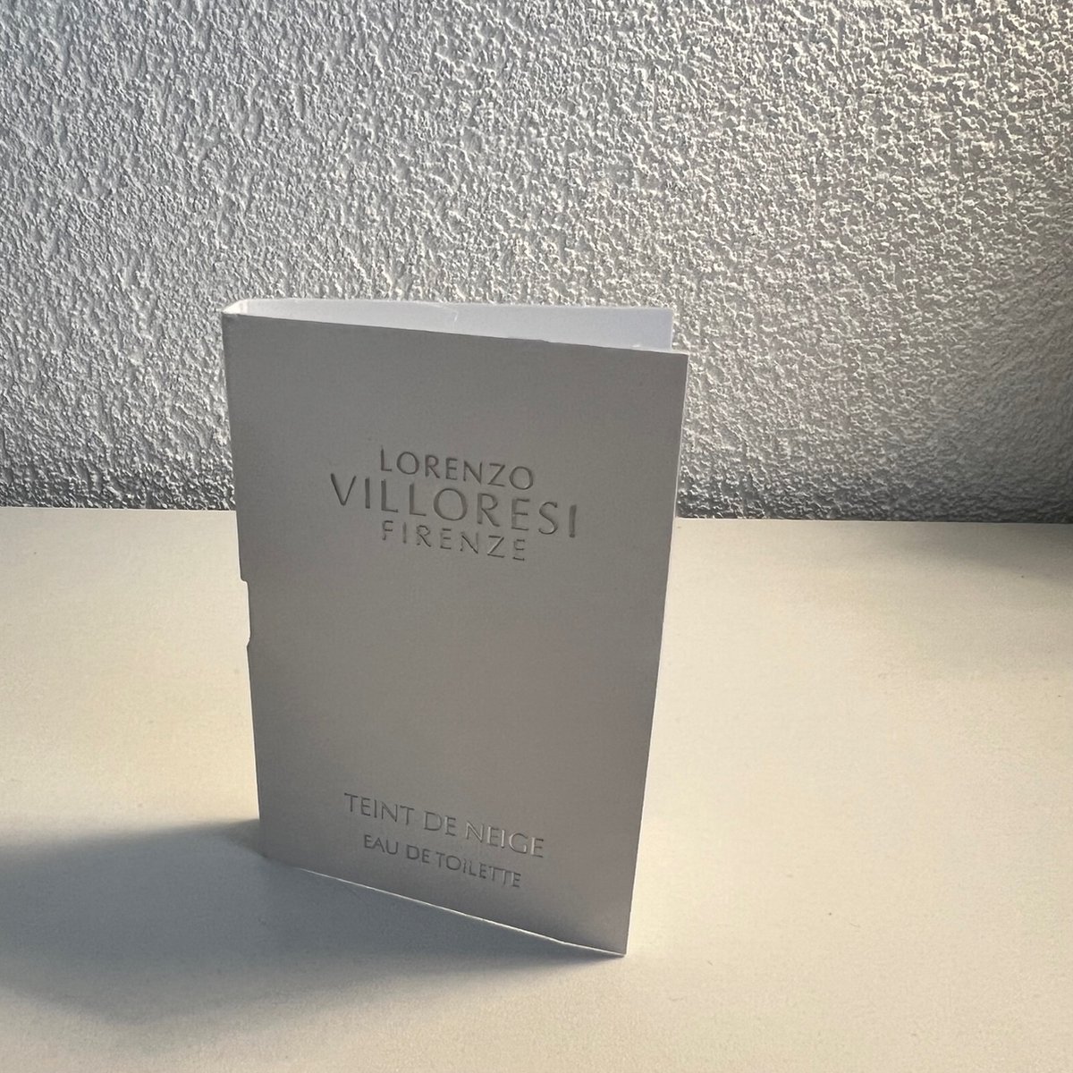 Lorenzo Villoresi Firenze - TEINT DE NEIGE - 1,5 ml EDT Original Sample