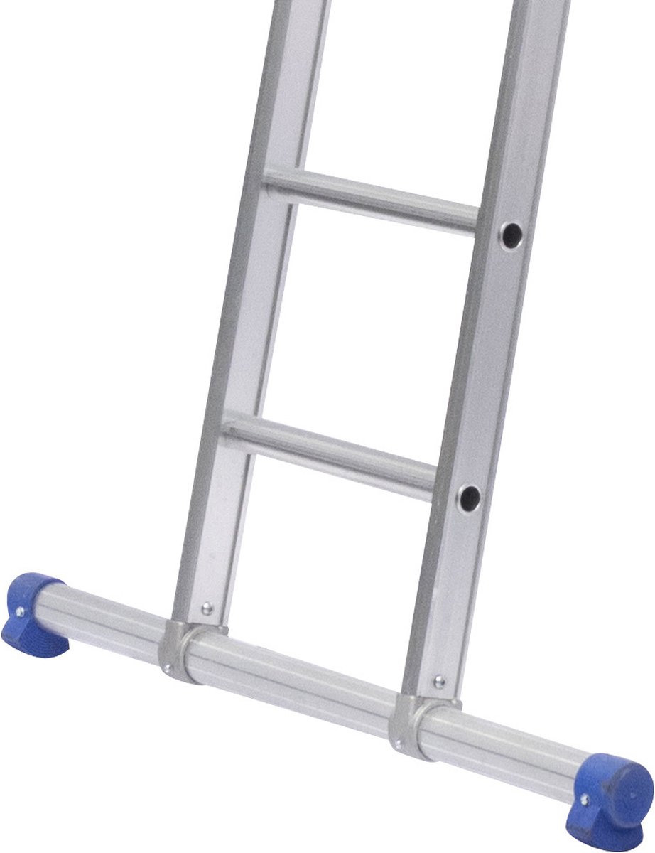 Aluminium ladder enkel recht 6 sporten (175cm)