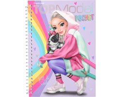 foto van TOPModel pocket kleurboek