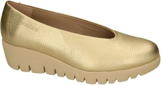 Wonders -Dames - goud - ballerina's & mocassins - maat 36