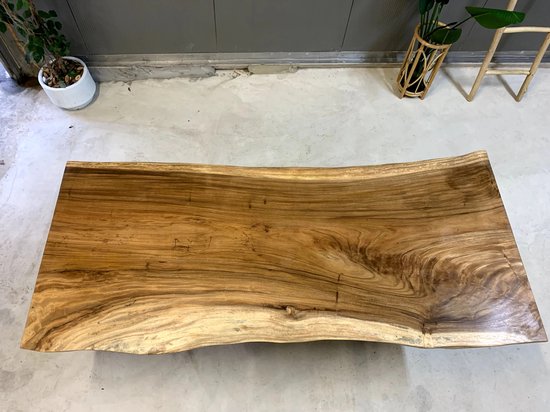 Table tronc d'arbre Suar | 220 x 100 cm